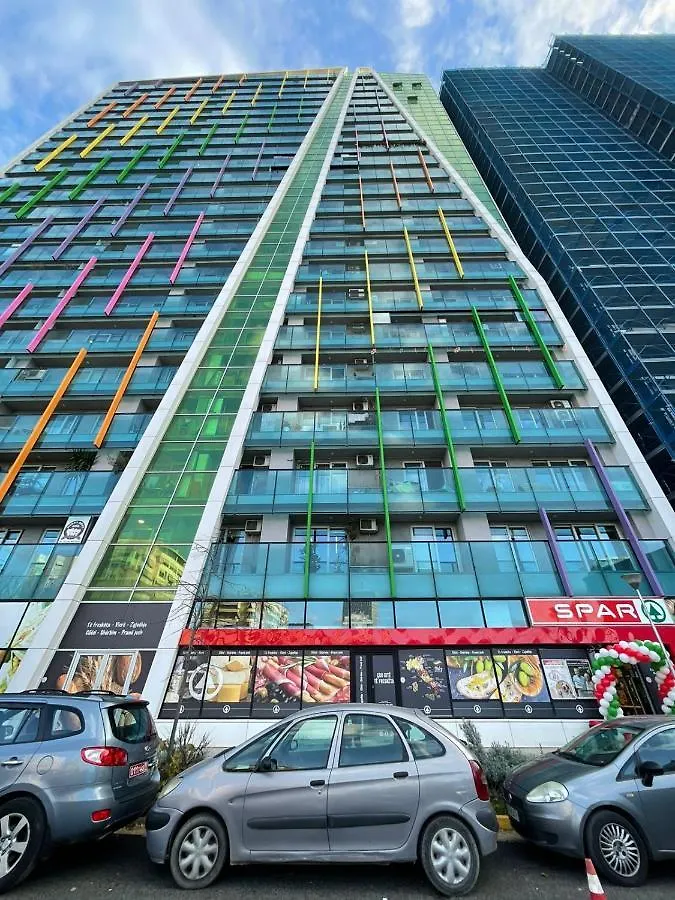 公寓式酒店 Ambassador Skyline Apartments 地拉那